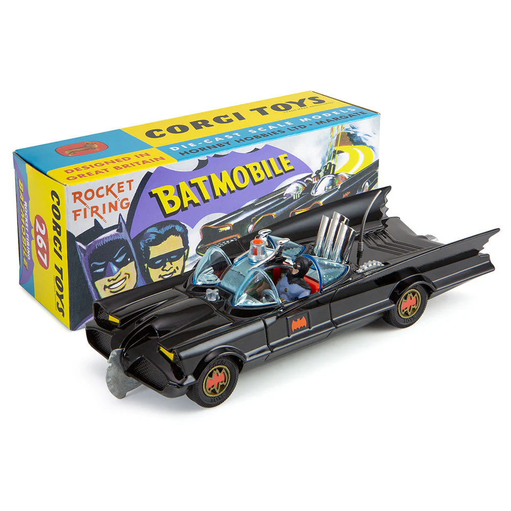 Batmobile with Batman and Robin - Gloss Black Edition (267) - Image 11